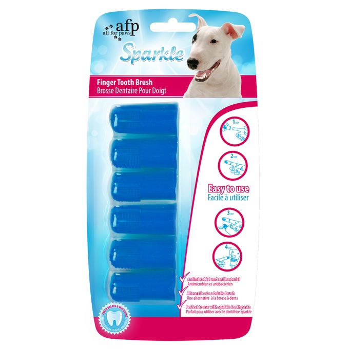 Brosse dentaire à doigt – 6 pc