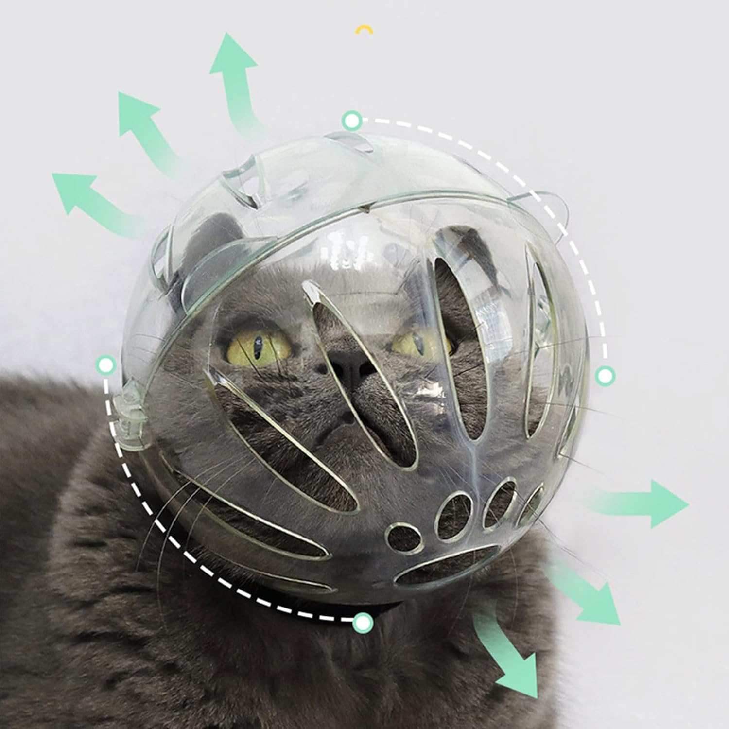 Muselière pour chat - Pour mordre