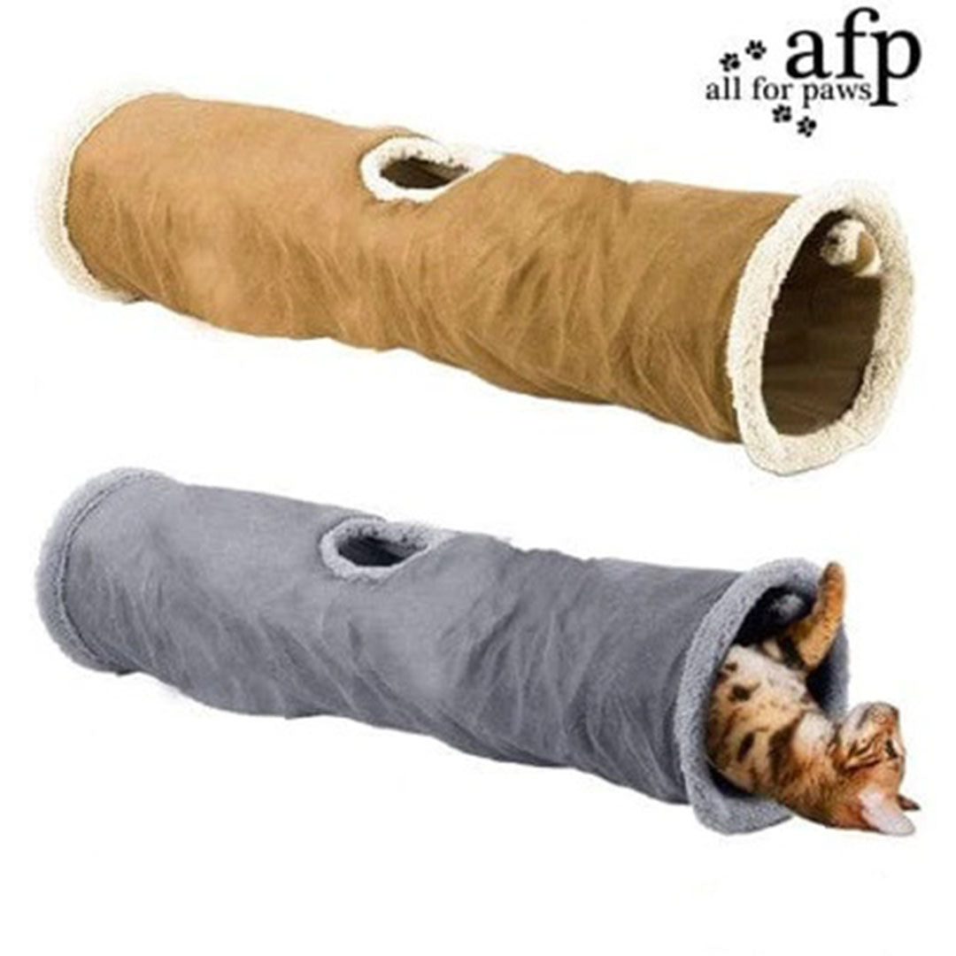 Tunnel pour Chat AFP 120cm - Jeu et Repos