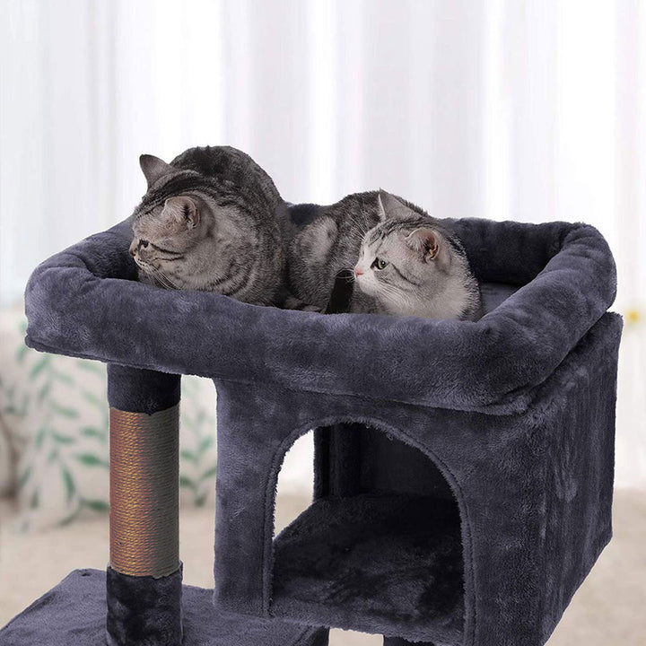 Animalux Arbre à chat 80 cm – 2 niches