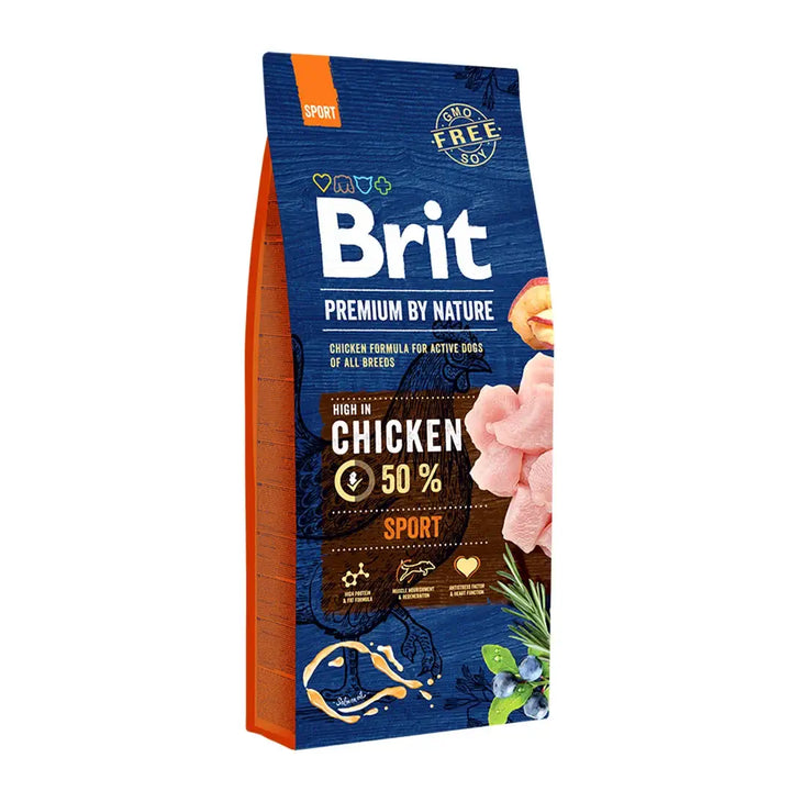 Brit croquettes chiens adultes de toutes races ayant des besoins énergétiques 15kg
