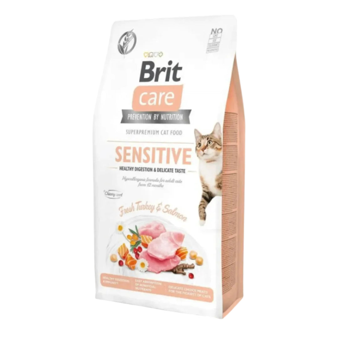 Croquettes Brit Care Chat Sensible Sans Céréales 2kg
