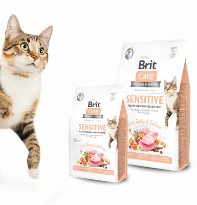 Croquettes Brit Care Chat Sensible Sans Céréales 2kg