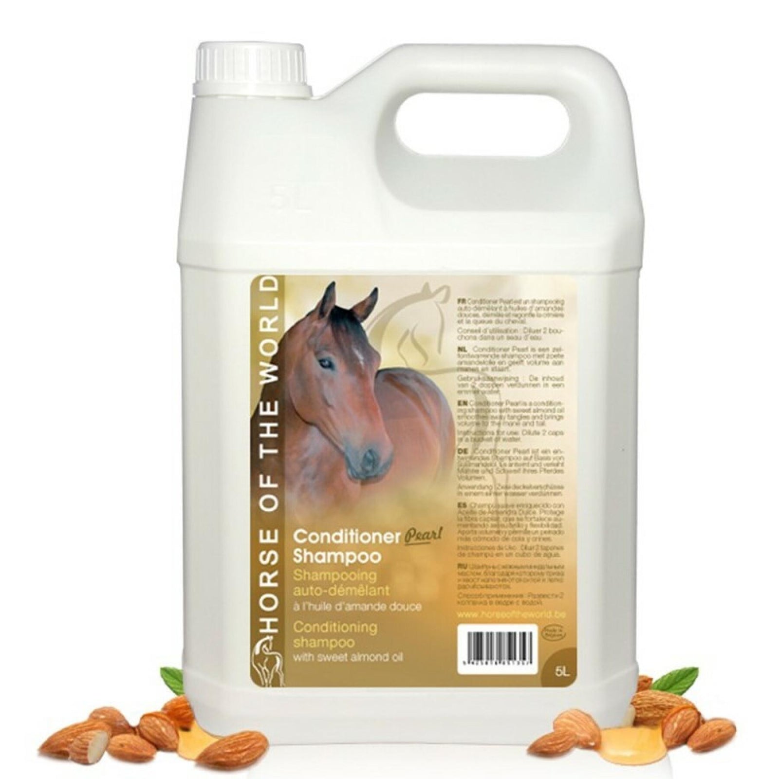Animalux Shampoing Amande pour cheval 5L