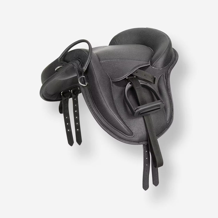 Selle équitation bardette synthétique Poney